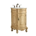 thumbnail image 5 of Elegant Kitchen and Bath 24 inch Single Bathroom vanity in Antique Beige, 5 of 13