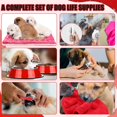 thumbnail image 3 of Kit de suministros para cachorros Abbylike, 50 unidades, artículos esenciales para perros pequeños, 3 of 7