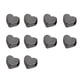 thumbnail image 1 of Qarigey 10X con cuentas de corazón espaciador DIY Prop cobre mano de obra fina superficie lisa multicolor sin rebabas dulce regalo Ropa, zapatos y accesorios Miscelánea Negro, 1 of 6