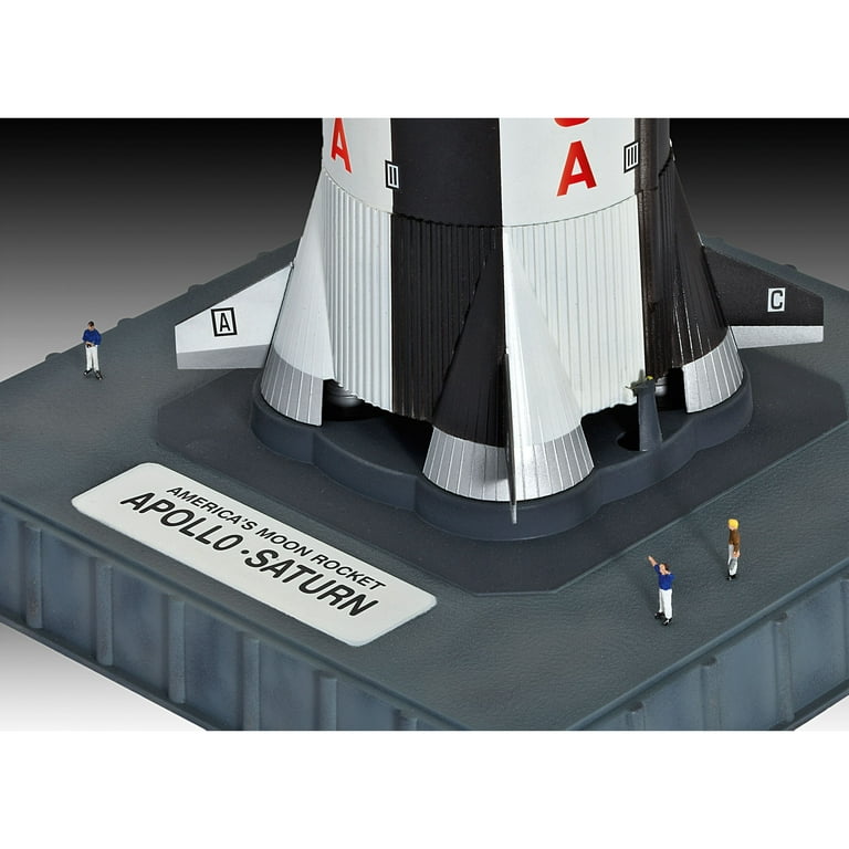 Revell - Apollo Saturn V Rocket Plastic Model Kit - Walmart.com