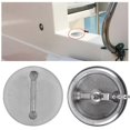 thumbnail image 2 of Boat Deck Fill Filler Replacement Cap with Chain Stainless Steel Fuel Water, 2 of 5