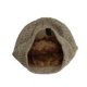 thumbnail image 5 of Gorro holgado Umfun para hombre, gorro de invierno para hombre, gorro moderno, forrado, de punto, suave, cálido, grueso, tipo calcetín, gorro para exteriores, marrón, talla única, 5 of 5