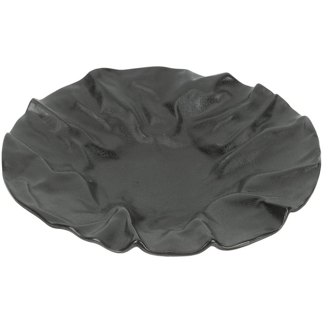Miangastore Dessert Display Plate Salad Serving Plate Creative Shaped Ceramic Plate Exquisite Pasta Plate