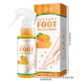 thumbnail image 4 of Fiudx Ofertas Flash Del Día El Spray Exfoliante Para Pies Exfolia Suavemente La Piel Muerta, Limpia, Desodoriza, Elimina Los Callos, Mantiene La Piel Del Pie Suave Y, 4 of 7
