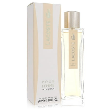 Lacoste Pour Femme by Lacoste Eau De Parfum Spray 3 oz Perfume For Women