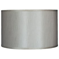 Urbanest Classic Drum Faux Silk Lamp Shade, 16"x16"x10", Champagne
