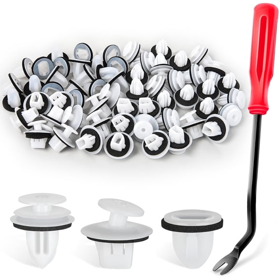 GOOACC 60Pcs Rear Combination Taillight Assembly Guide Clips Compatible for Toyota Lexus Scion