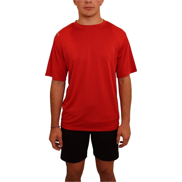 Camiseta básica Reebok Endurance para hombre rojo mediana