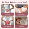 thumbnail image 3 of Electric Cordless Heating Pad for Period, Menstrual Cramps Heating Belt for Waist & Abdomen, Rechargeable Cordless Heating Wrap with 4 Heat Levels, 4 Massage Modes, Waist Warmer Belt for Women, 3 of 15