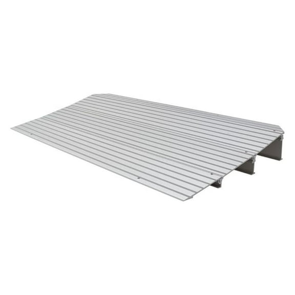Silver Spring 3-1/4" High Aluminum Mobility Threshold Ramp for Wheelchairs, Scooters, and Power Chairs