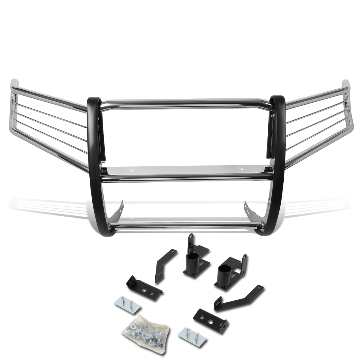 Chrome For Honda Pilot YF3//YF4 Front Bumper Protector Brush Grille Guard