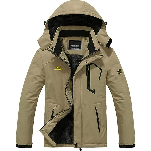 Fleece lined hotsell ski jacket