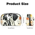 thumbnail image 5 of Spotted Dog Waterproof Oxford Cloth Hard Drive Case with Charger Pouch, PC Case, Small Travel Electronic Organizer, and Cord Organizer Travel - 5.9x9.44x3.14 in, 5 of 6
