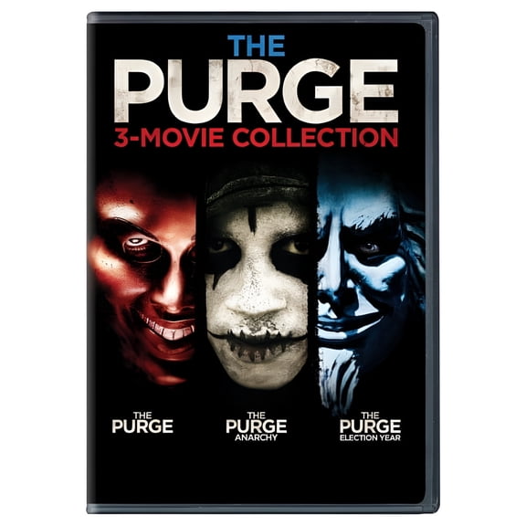 The Purge: 3-Movie Collection [DIGITAL VIDEO DISC] 3 Pack, Clip, Snap Case