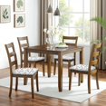 thumbnail image 6 of White Cow Milk Pattern Seat Covers for Dining Room Chairs Set Of 4,Stretch Printed Washable Chair Seat Cover with Elastic Ties and Button,Removable Waterproof Couch Cushion Covers, 6 of 6