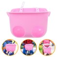thumbnail image 3 of Miangastore Bike Basket Plastic Multifunctional Design Pink 1Set 8.5x6.9x5.7in, 3 of 8