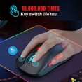thumbnail image 6 of USB Wired Gaming Mouse,USB Computer Mouse with 4 Adjustable DPI, RGB Backlit LED, Side Buttons, Ergonomic Design Mice for PC, Laptop, Windows, Mac, Vista, Linux, Gamer,Black, 6 of 8