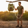 thumbnail image 4 of predolo Sac de Douche Solaire Léger et Compact 20 L Sac d'Eau à Chauffage Solaire Conception Étanche 20 L Douche Extérieure pour Randonneurs, Amateurs de Plage, Randonnée, Plage, 4 of 10