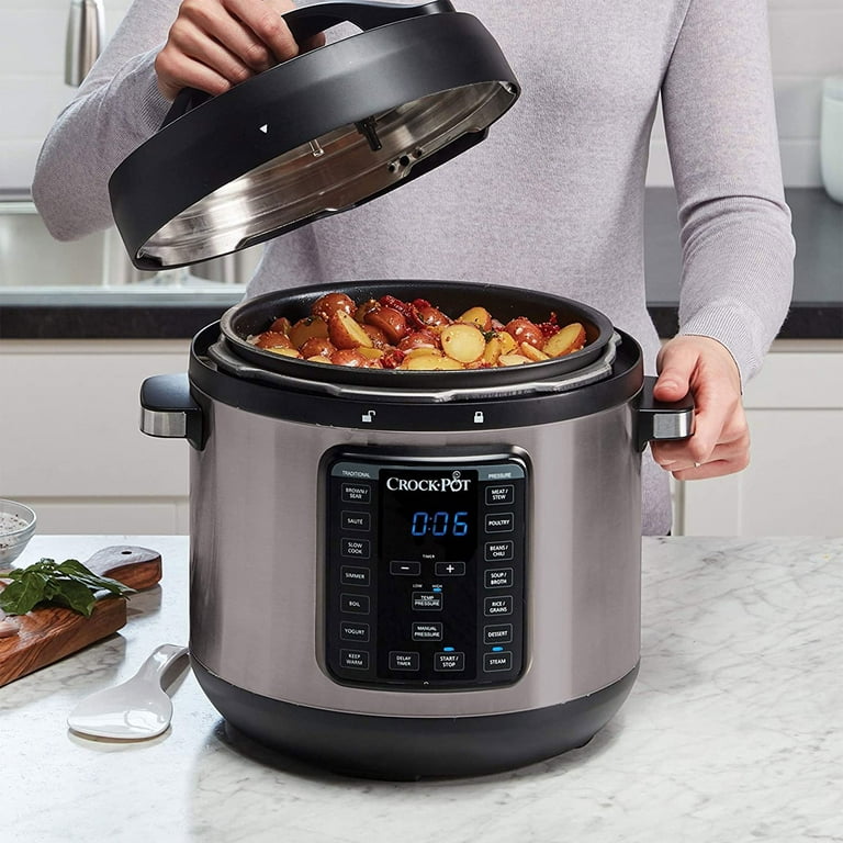 Sunbeam Products SCCPPC600-V1 Crock-Pot Express Crock Multi-Cooker  Stainless Steel 