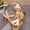 Beige, variant on Women's Fish Mouth Sandals, Thick Heel Fashionable Summer Solid Color Fish Mouth Plus Size Sandals Red