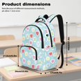 thumbnail image 6 of KUIFORTI Apple Print Kids Backpack Set 4Pcs with Lunch Box Pencil Pouch Water Bottle Sleeve for Teens Elementary Middle School Back to School Gifts, 6 of 7