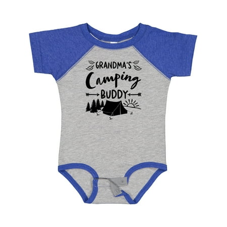 

Inktastic Grandmas Camping Buddy Gift Baby Boy or Baby Girl Bodysuit