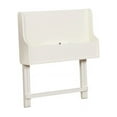 thumbnail image 3 of Riverbay Furniture Bureau Pliant Blanc, 3 of 5