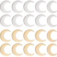 thumbnail image 1 of Crescent Moon Pendant Stainless Steel Moon Charm for DIY Jewelry Making and Crafting, 1 of 7