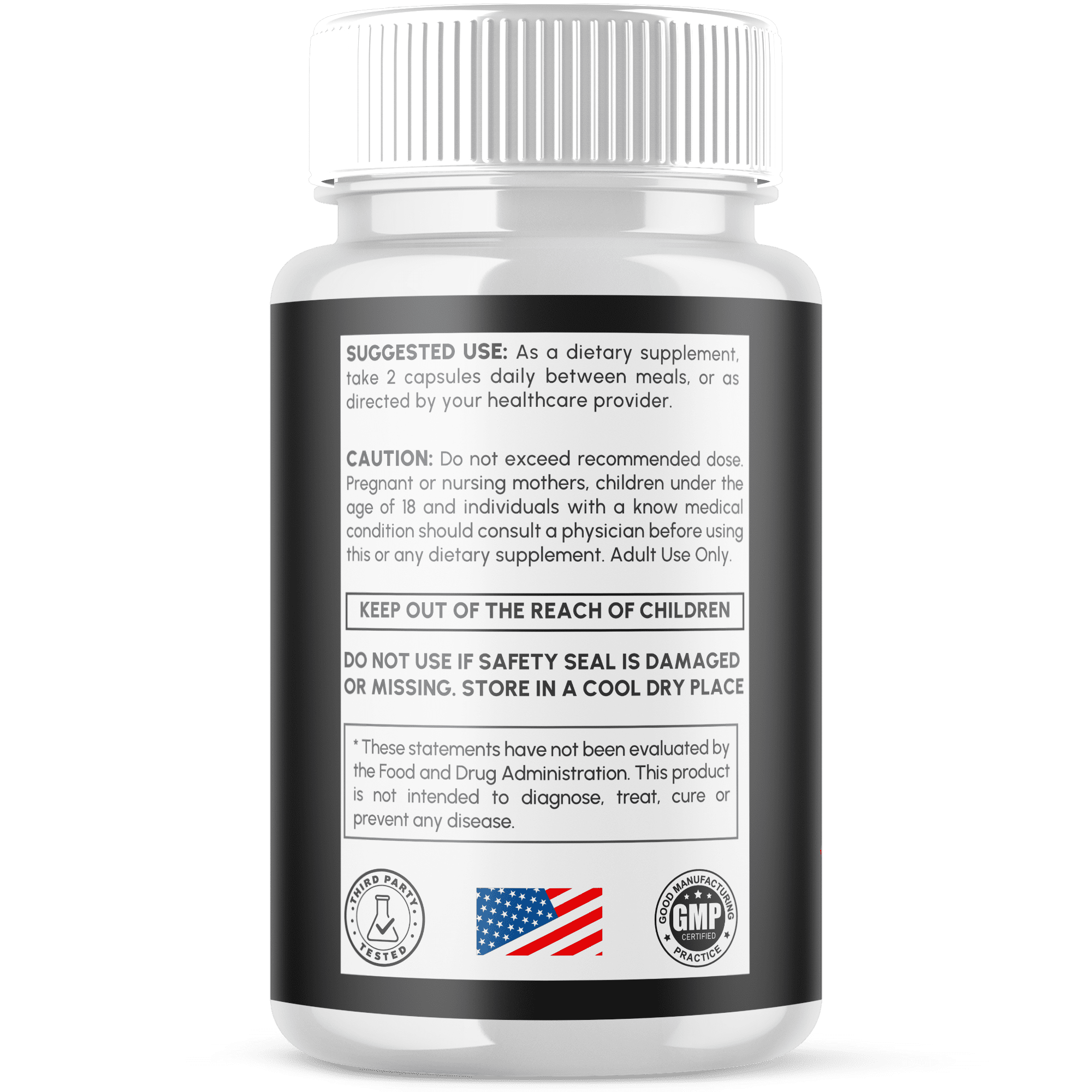Iron Horse Advanced Formula Pills All Natural Vitamin Supplement IronHorse 60 Capsules
