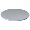 thumbnail image 2 of Waterproof Non-slip Round Fitted Tablecloth Table Cover Cloth 120cm Gray, 2 of 8