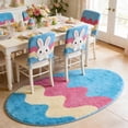 thumbnail image 5 of Qiopertar Easter Egg Floor Mat, Non-Slip Door Mat for Indoor Outdoor Use, Colorful Polyester Rug for Porch Bathroom Kitchen Laundry Room Home Decor, 5 of 7