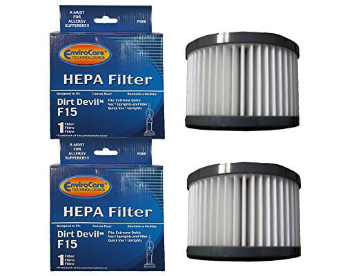 3 Filters Dirt Devil Repl F1 HEPA Perma Vision Lite Platinum Force Filter 