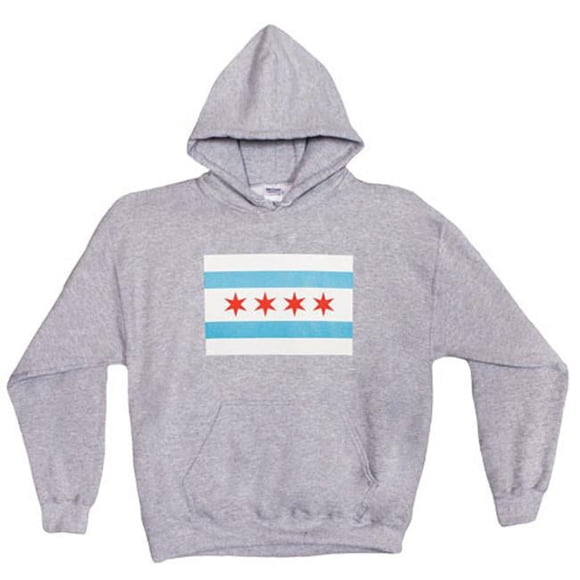 Fox Outdoor 64-8502 M City of Chicago Flag Men's Pullover Hoodies