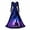 A-Purple2, variant on Women Halloween Witch Maxi Dress, Long Sleeve V Neck Lace Cuff A Line Floor Length Dress, Gothic Haunted House Printed Evening Party Dress