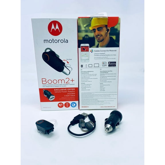 Pre-Owned Motorola Boom 2+ Wireless Bluetooth Headset