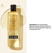 Neutrogena Body Oil Light Sesame Formula, 16 fl oz