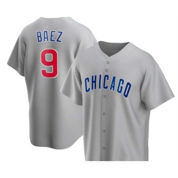 Men Women Baseball jersey Cubs BAEZ 9# RIZZO 44# Adult Sport Jersey