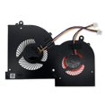 thumbnail image 1 of Ventiladores de refrigeración de CPU para portátil, radiador GPU de 4 pines DC 5V 0.5A para MSI GS65 GS65VR, 1 of 5