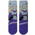 thumbnail image 5 of ODD SOX, Nickelodeon TMNT Cartoon Socks, Shredder, Fun Novelty Men's Crew, Large, 5 of 6