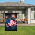thumbnail image 3 of Amhnf American Flag With Fireworks Garden Flag For Home Outdoor Garden Yard Decor 12x18 inch, 3 of 5