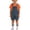 Orange, variant on CYRBOKO Boys Outfit Sets, 3 Pieces Summer Cotton Casual Denim Jumpsuits T-shirts Socks Sets Red Size 7-8 T