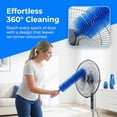 thumbnail image 3 of Bendable Microfiber Head, 2026 New Fan Cleaner Brush Reusable Dust Remover Washable ldeal for Electric Fans Air Conditioning, Home Car Vents, Curtain, 3 of 12