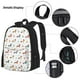 thumbnail image 3 of Balery winter Snowflake Dachshund Mochila Escolar 3 en 1 para Niños - Mochila Resistente con Lonchera Térmica y Estuche - Mochila Escolar para Niños y Niñas, 3 of 7