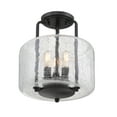 thumbnail image 2 of Avalon 3-Light Ceiling Light in Black, 2 of 7