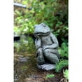 thumbnail image 5 of Thinking Frog Garden Statue, 5 of 5