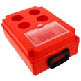 thumbnail image 1 of Minkissy Boîtier Électrique en Plastique Extérieur Rouge Résistant aux Intempéries pour Électriciens 1Pcs, 1 of 6