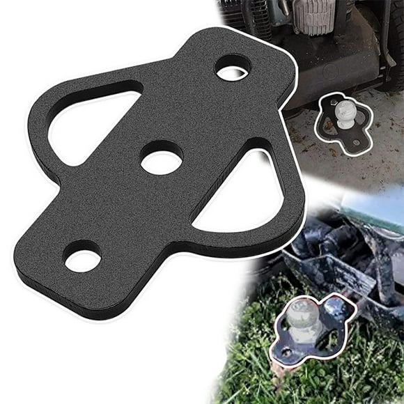 3-Way Trailer Hitch Adapter Receiver Hitch for Lawn Mower Three Way ATV Hitch Attachments for Golf Cart Garden Tractor