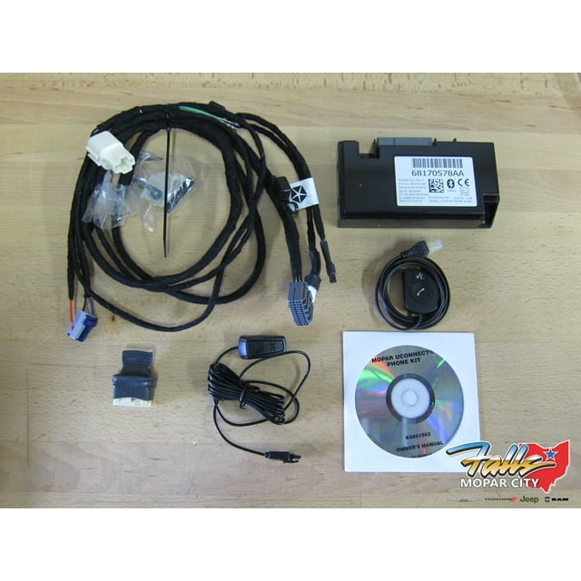 Jeep RAM uConnect Hands Free Bluetooth Kit for RA1 Radio Mopar OEM