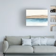 thumbnail image 2 of Canvas Wall Art - Ethan Harper 'Cobalt Shoreline II' Wall Art for Living Room, Bedroom, or Office Décor by Trademark Fine Art - 24 x 18 Inches, 2 of 4