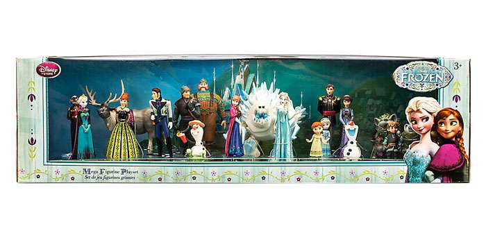 Disney Frozen 2 10 Piece Figurine Figure Playset Entièrement neuf dans sa boîte 